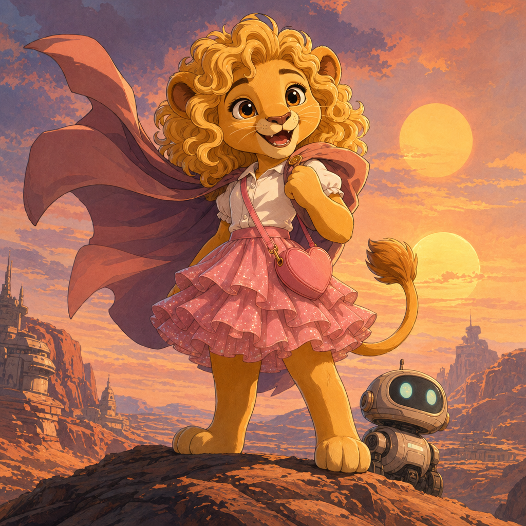 Rosi in Painted cel style