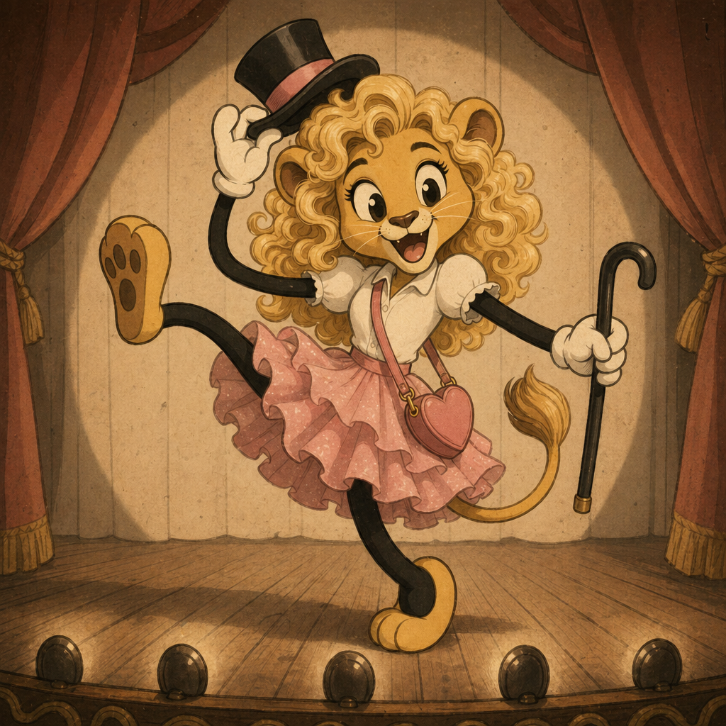 Rosi in Rubber hose style
